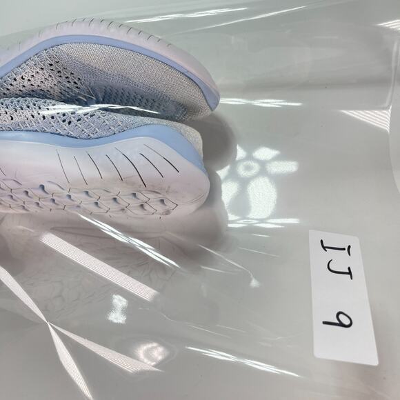 Nike Free RN Flyknit 2018 Hydrogen Blue Running Shoes 942839-402 Women's Size 7 - Picture 11 of 11